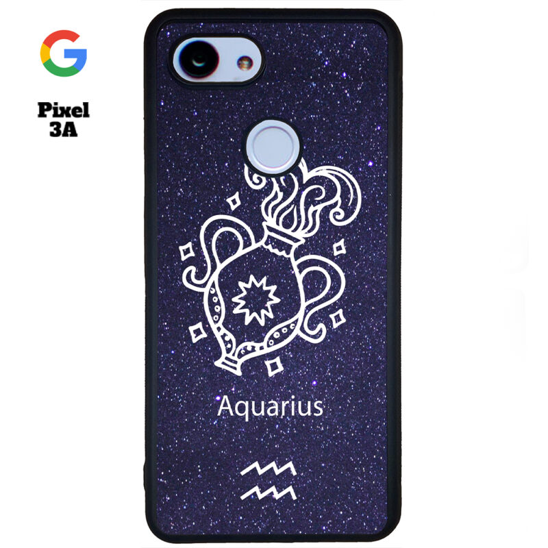 Aquarius Zodiac Stars Phone Case Google Pixel 3A Phone Case Cover