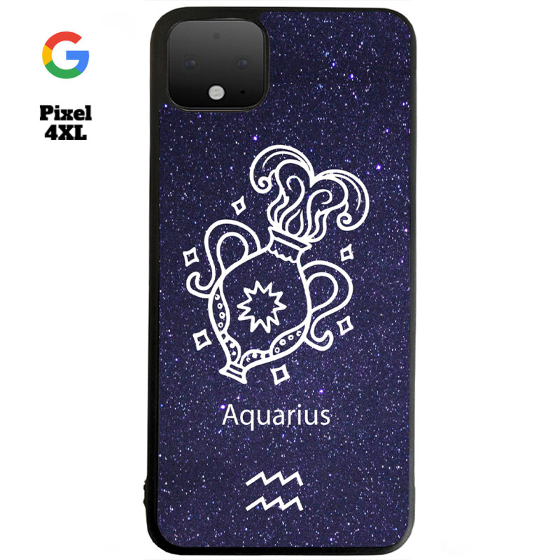 Aquarius Zodiac Stars Phone Case Google Pixel 4XL Phone Case Cover
