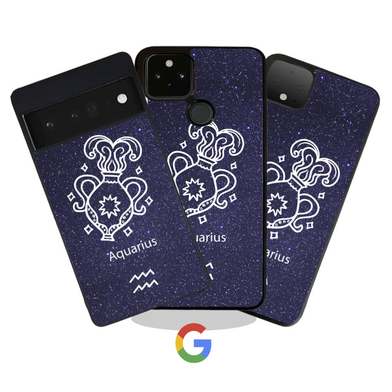 Aquarius Zodiac Stars Phone Case Google Pixel Phone Case Cover Product Hero Shot