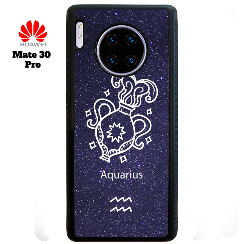 Aquarius Zodiac Stars Phone Case Huawei Mate 30 Pro Phone Case Cover