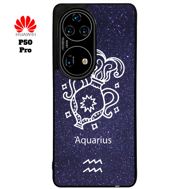Aquarius Zodiac Stars Phone Case Huawei P50 Pro Phone Case Cover
