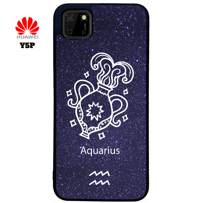 Aquarius Zodiac Stars Phone Case Huawei Y5P Phone Case Cover