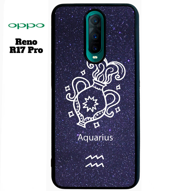 Aquarius Zodiac Stars Phone Case Oppo Reno R17 Pro Phone Case Cover