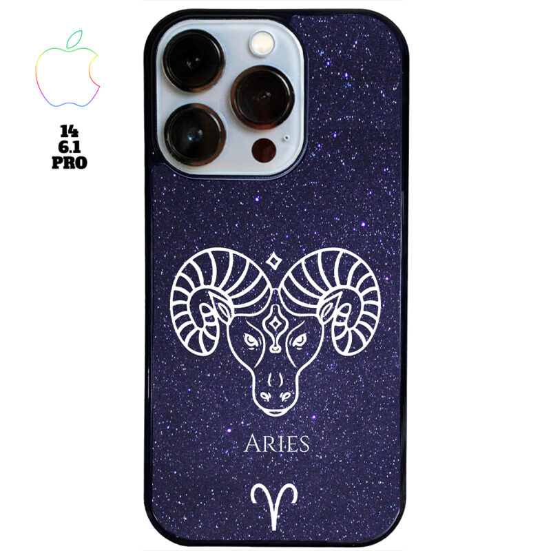 Aries Zodiac Stars Apple iPhone Case Apple iPhone 14 6.1 Pro Phone Case Phone Case Cover