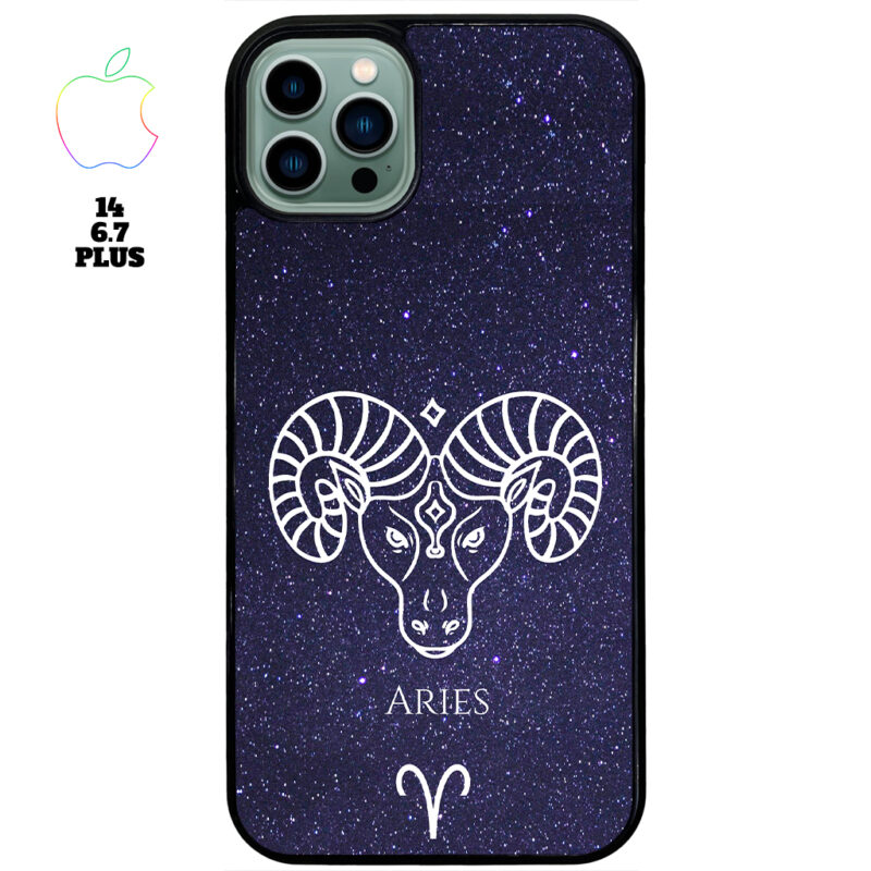 Aries Zodiac Stars Apple iPhone Case Apple iPhone 14 6.7 Plus Phone Case Phone Case Cover