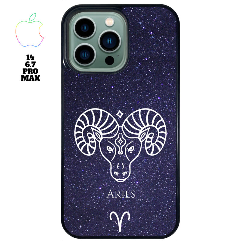 Aries Zodiac Stars Apple iPhone Case Apple iPhone 14 6.7 Pro Max Phone Case Phone Case Cover