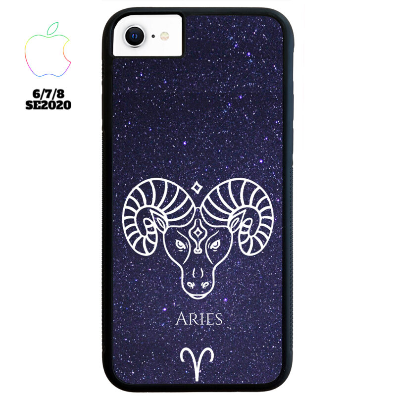 Aries Zodiac Stars Apple iPhone Case Apple iPhone 6 7 8 SE 2020 Phone Case Phone Case Cover