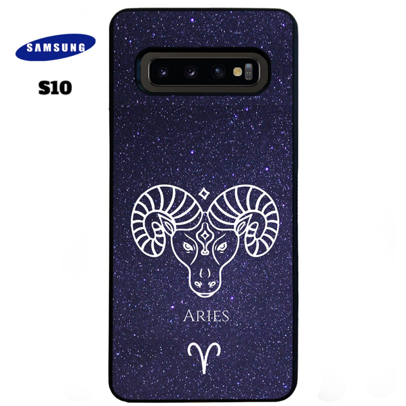 Aries Zodiac Stars Phone Case Samsung Galaxy S10 Phone Case Cover