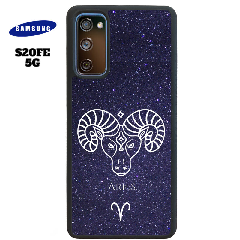 Aries Zodiac Stars Phone Case Samsung Galaxy S20 FE 5G Phone Case Cover