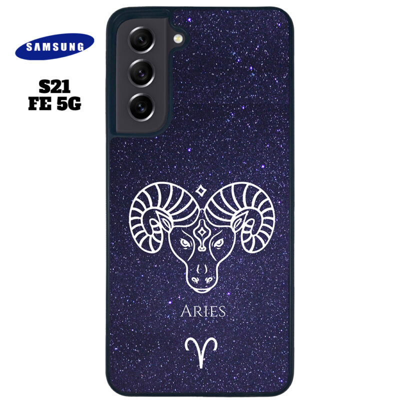Aries Zodiac Stars Phone Case Samsung Galaxy S21 FE 5G Phone Case Cover