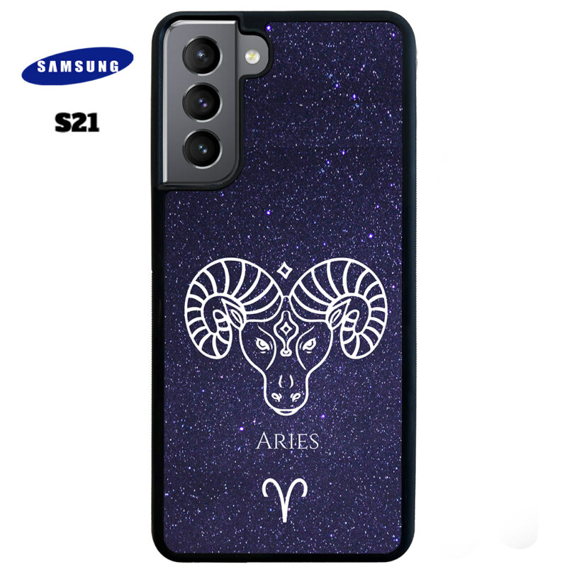Aries Zodiac Stars Phone Case Samsung Galaxy S21 Phone Case Cover