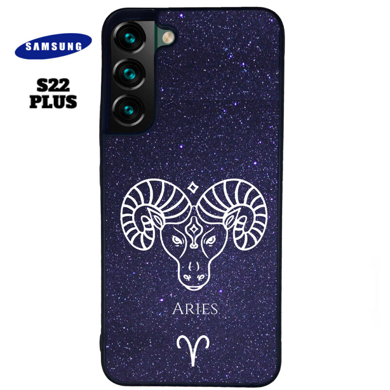 Aries Zodiac Stars Phone Case Samsung Galaxy S22 Plus Phone Case Cover