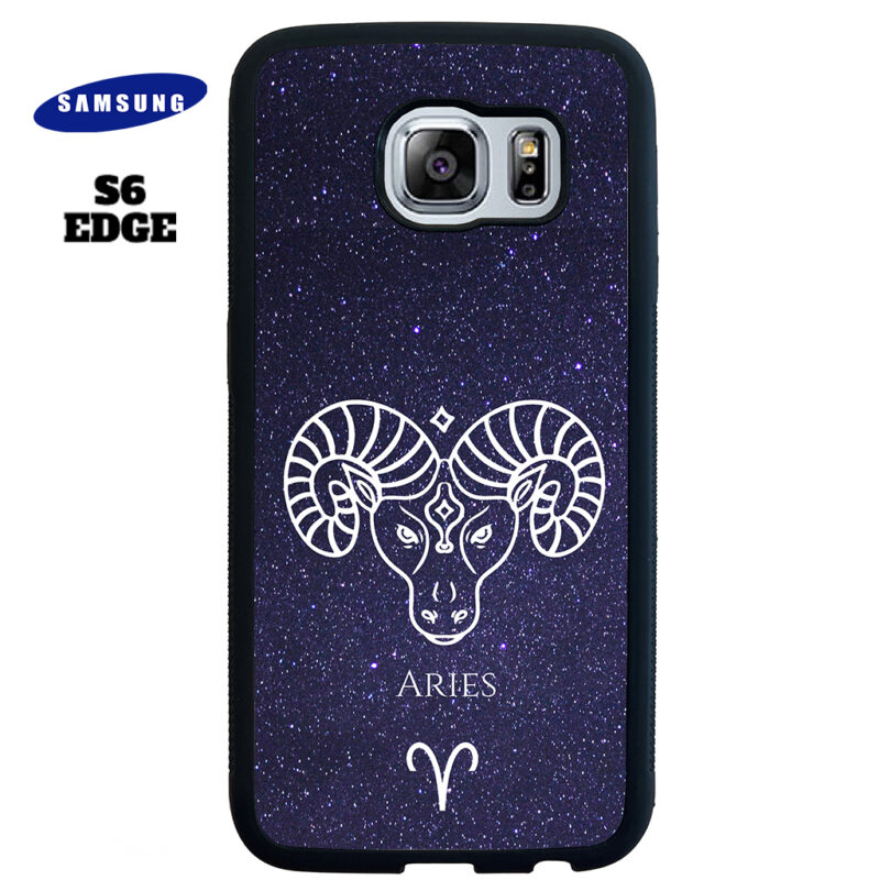 Aries Zodiac Stars Phone Case Samsung Galaxy S6 Edge Phone Case Cover