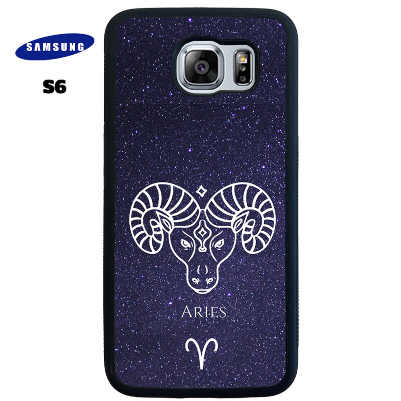 Aries Zodiac Stars Phone Case Samsung Galaxy S6 Phone Case Cover