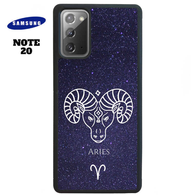 Aries Zodiac Stars Phone Case Samsung Note 20 Phone Case Cover
