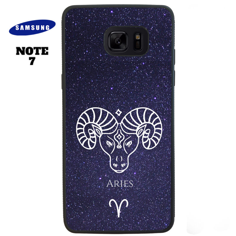 Aries Zodiac Stars Phone Case Samsung Note 7 Phone Case Cover