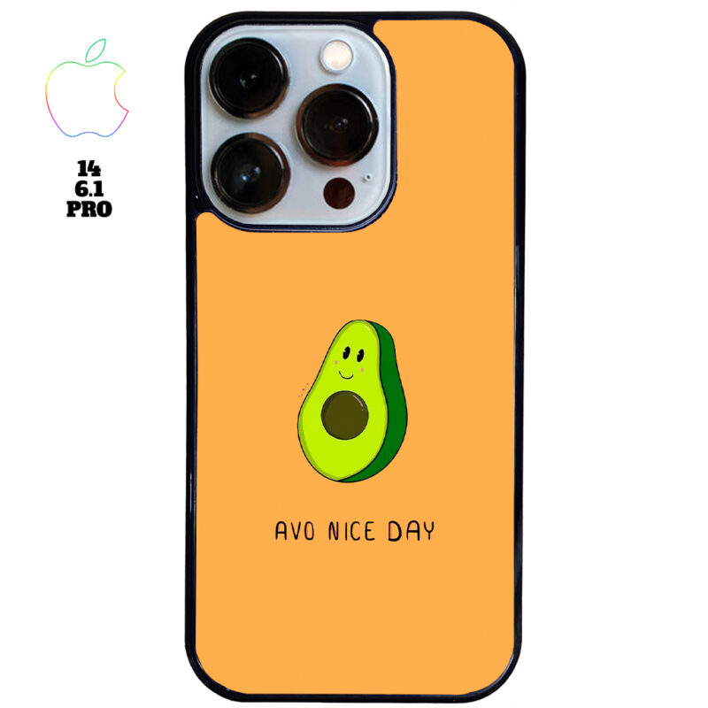 Avo Nice Day Apple iPhone Case Apple iPhone 14 6.1 Pro Phone Case Phone Case Cover