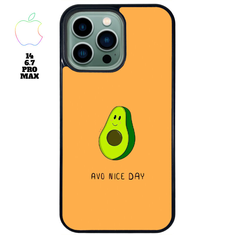 Avo Nice Day Apple iPhone Case Apple iPhone 14 6.7 Pro Max Phone Case Phone Case Cover