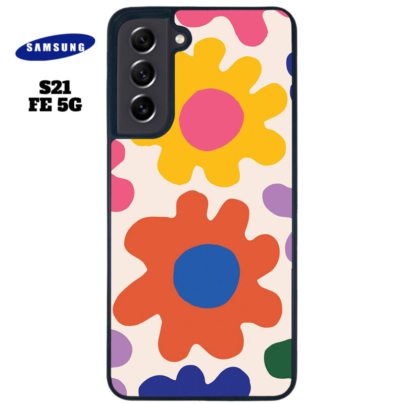 Boom Blooms Phone Case Samsung Galaxy S21 FE 5G Phone Case Cover