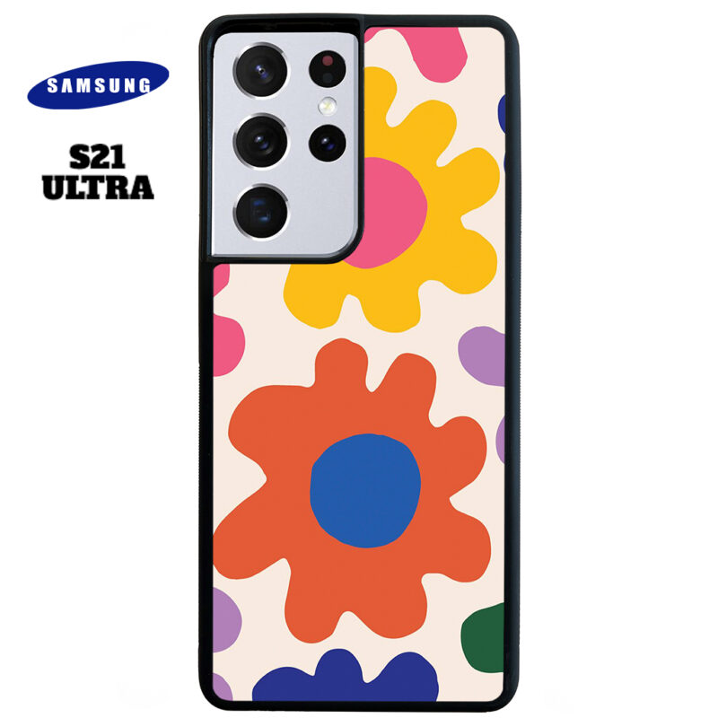 Boom Blooms Phone Case Samsung Galaxy S21 Ultra Phone Case Cover
