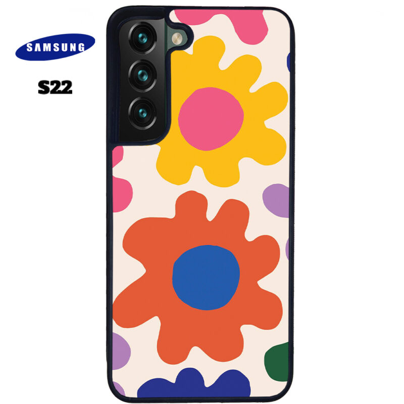Boom Blooms Phone Case Samsung Galaxy S22 Phone Case Cover