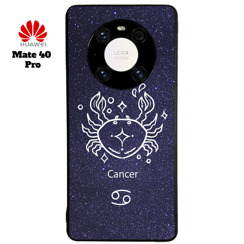 Cancer Zodiac Stars Phone Case Huawei Mate 40 Pro Phone Case Cover Image