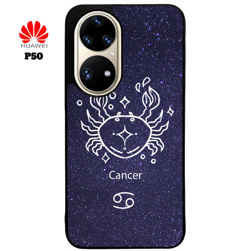 Cancer Zodiac Stars Phone Case Huawei P50 Phone Phone Case Cover