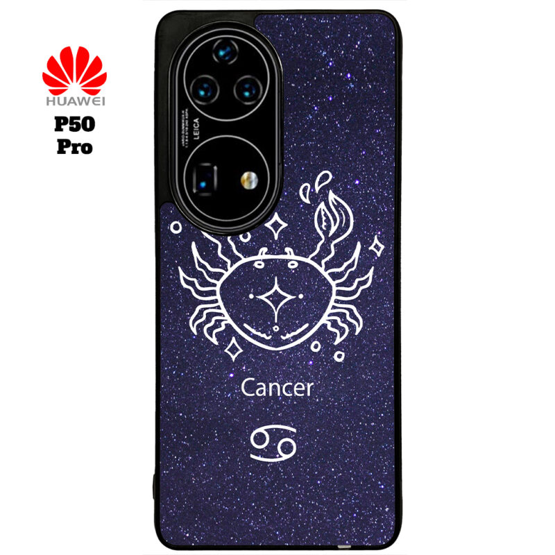 Cancer Zodiac Stars Phone Case Huawei P50 Pro Phone Case Cover