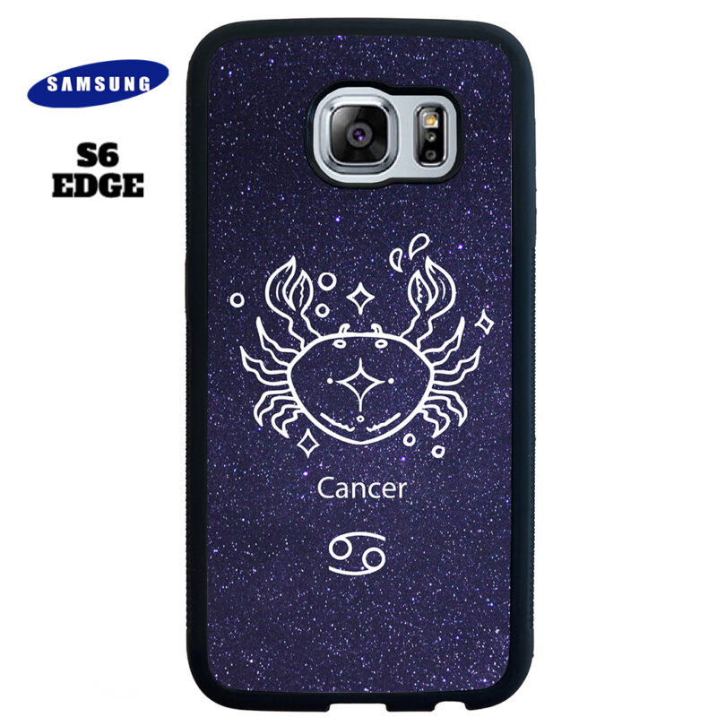 Cancer Zodiac Stars Phone Case Samsung Galaxy S6 Edge Phone Case Cover