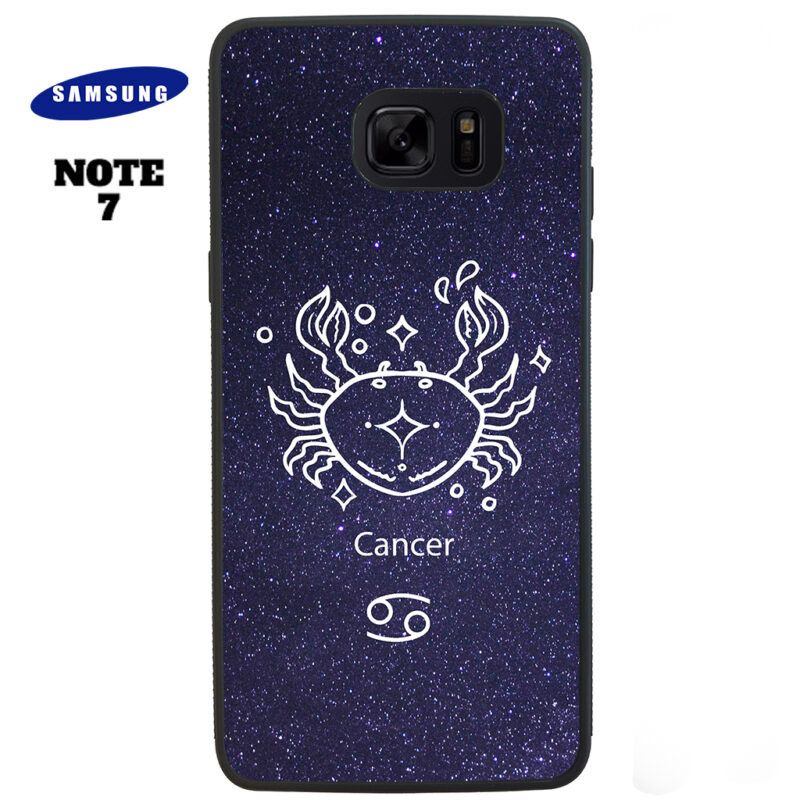 Cancer Zodiac Stars Phone Case Samsung Note 7 Phone Case Cover