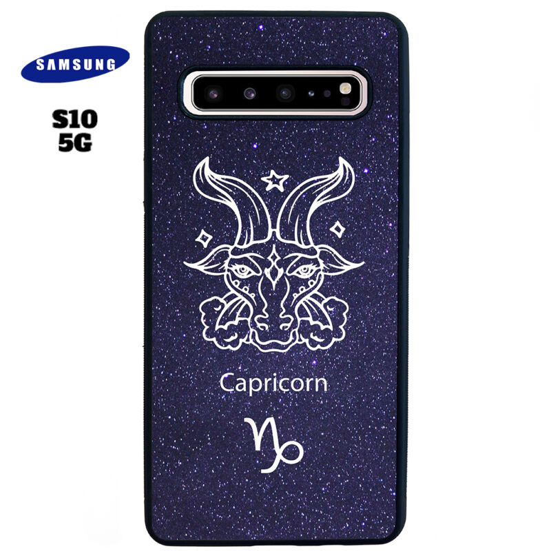 Capricorn Zodiac Stars Phone Case Samsung Galaxy S10 5G Phone Case Cover
