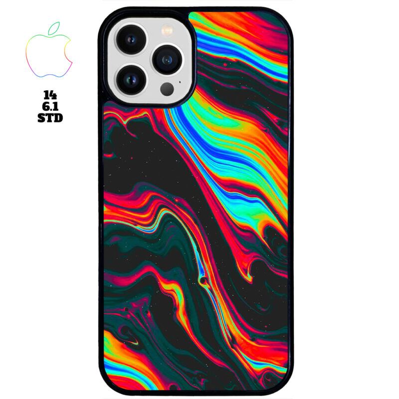 Colourful Obsidian Apple iPhone Case Apple iPhone 14 6.1 STD Phone Case Phone Case Cover