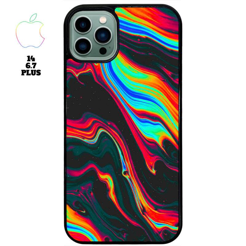 Colourful Obsidian Apple iPhone Case Apple iPhone 14 6.7 Plus Phone Case Phone Case Cover