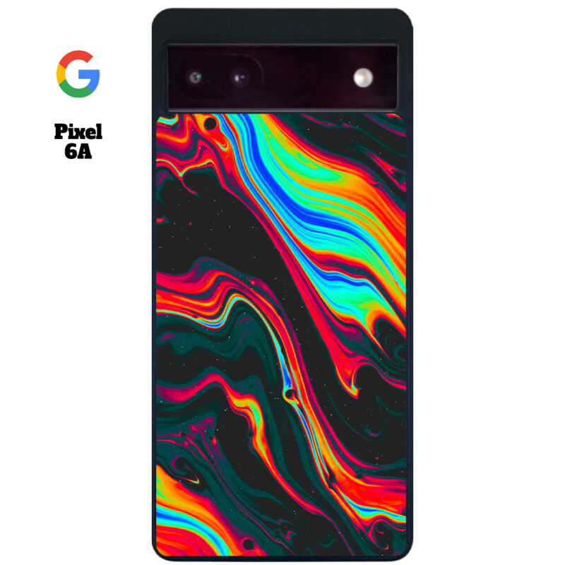 Colourful Obsidian Phone Case Google Pixel 6A Phone Case Cover