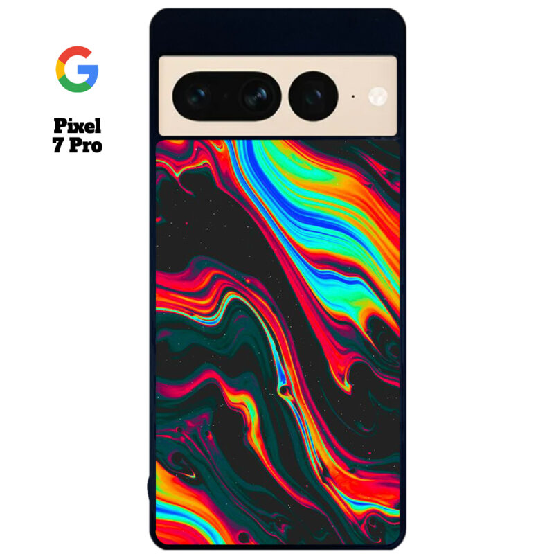 Colourful Obsidian Phone Case Google Pixel 7 Pro Phone Case Cover