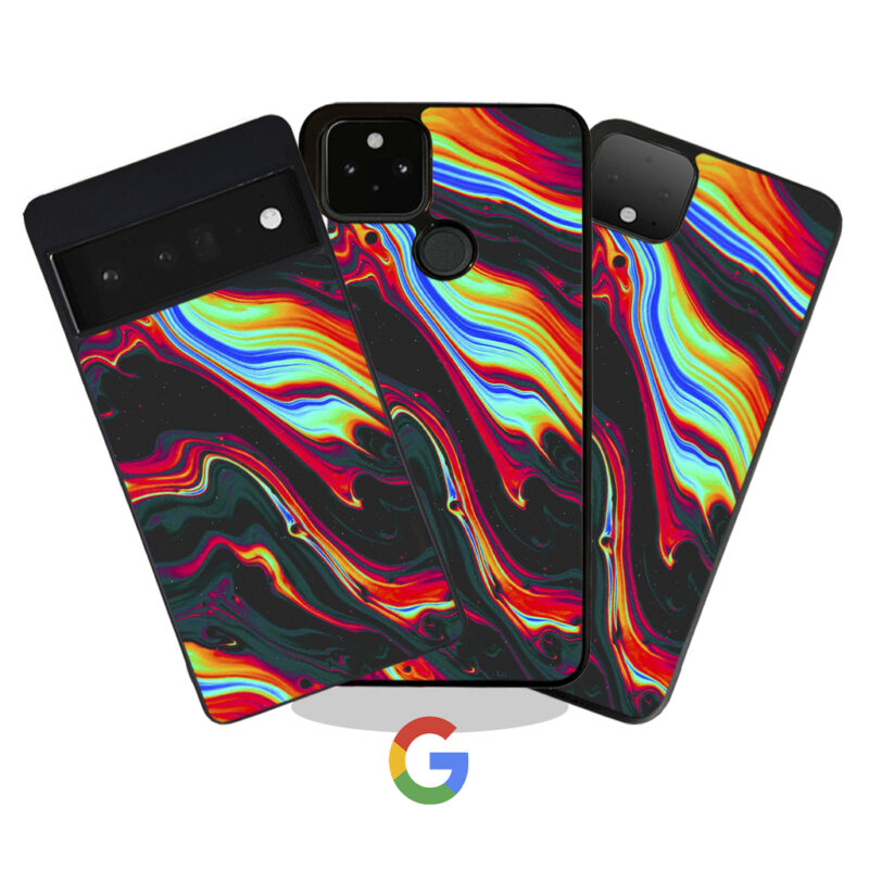 Colourful Obsidian Phone Case Google Pixel Phone Case Cover Product Hero Shot