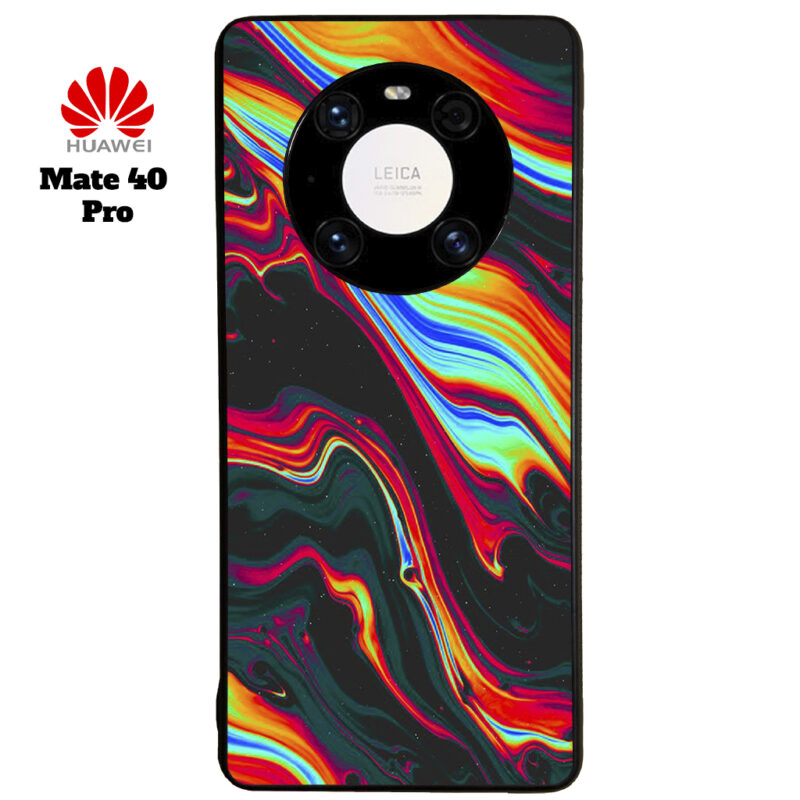 Colourful Obsidian Phone Case Huawei Mate 40 Pro Phone Case Cover Image