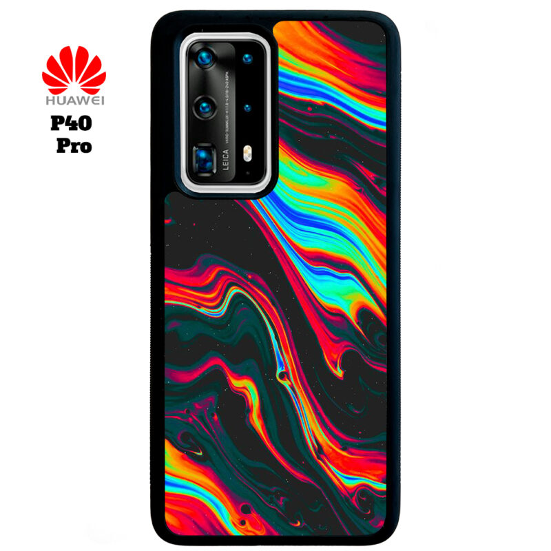 Colourful Obsidian Phone Case Huawei P40 Pro Phone Case Cover