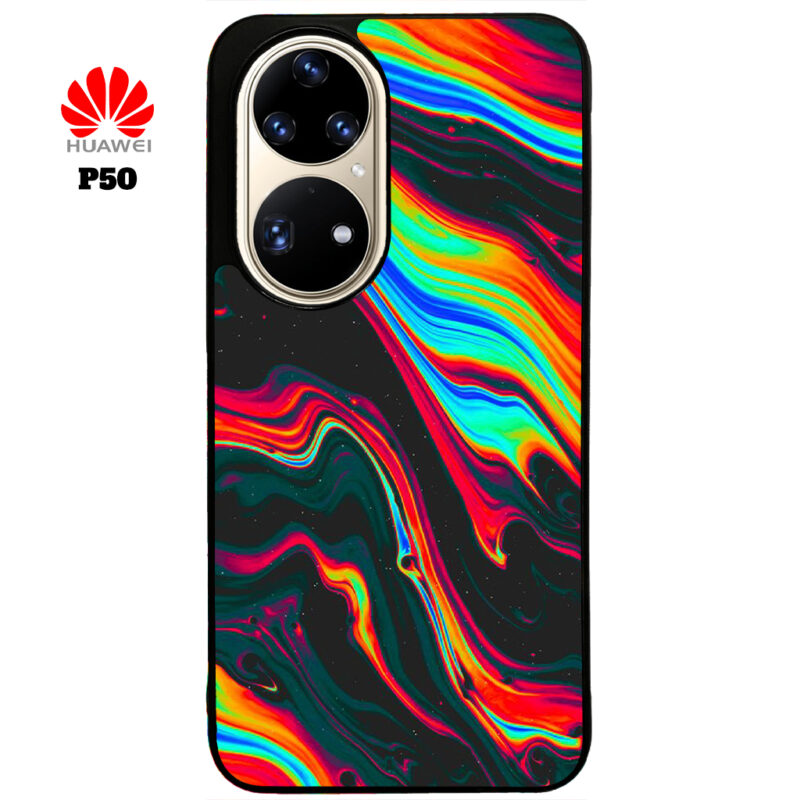 Colourful Obsidian Phone Case Huawei P50 Phone Phone Case Cover