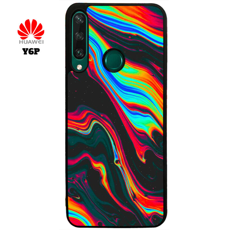 Colourful Obsidian Phone Case Huawei Y6P Phone Case Cover