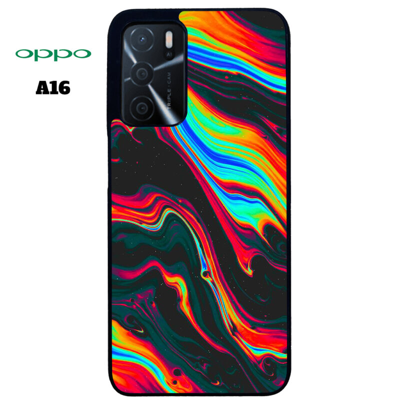 Colourful Obsidian Phone Case Oppo A16 Phone Case Cover