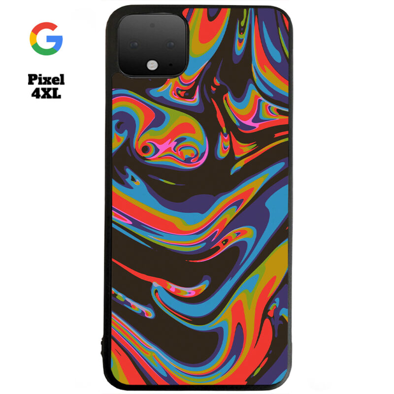 Colourful Swirl Phone Case Google Pixel 4XL Phone Case Cover