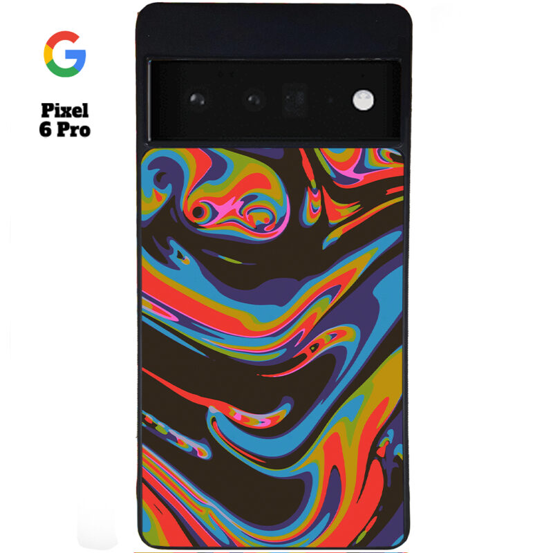 Colourful Swirl Phone Case Google Pixel 6 Pro Phone Case Cover
