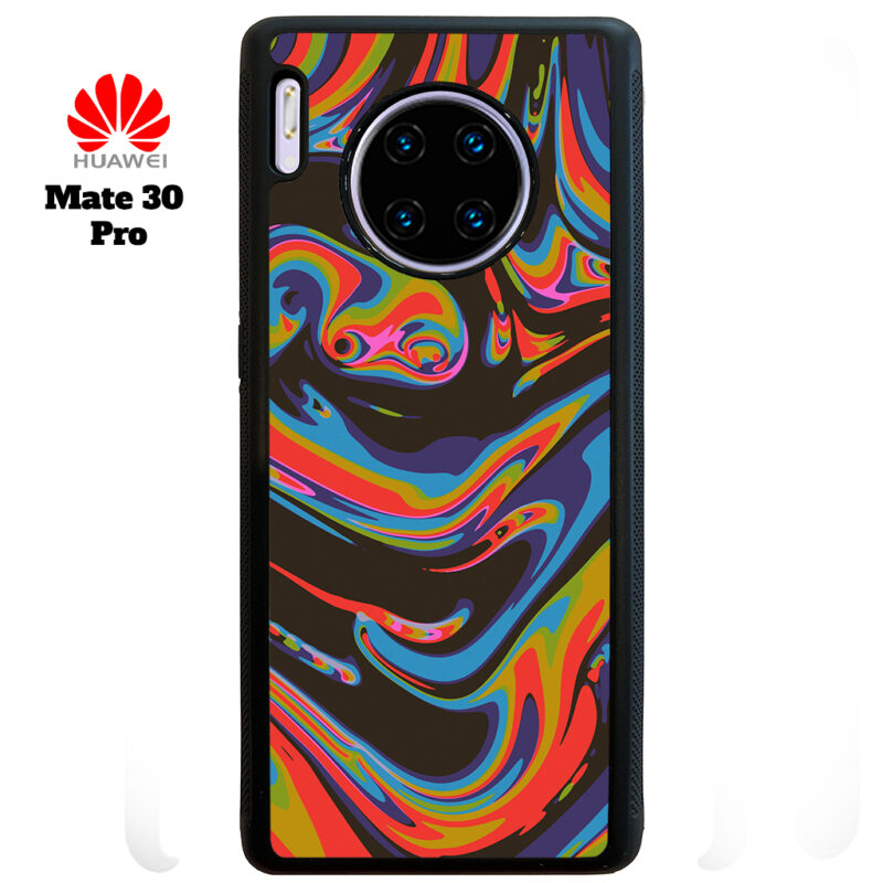 Colourful Swirl Phone Case Huawei Mate 30 Pro Phone Case Cover