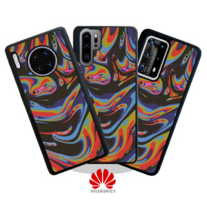 Colourful Swirl Phone Case Huawei Phone Case Cover Product Hero Shot
