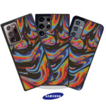 Colourful Swirl Phone Case Samsung Galaxy Phone Case Cover Product Hero Shot