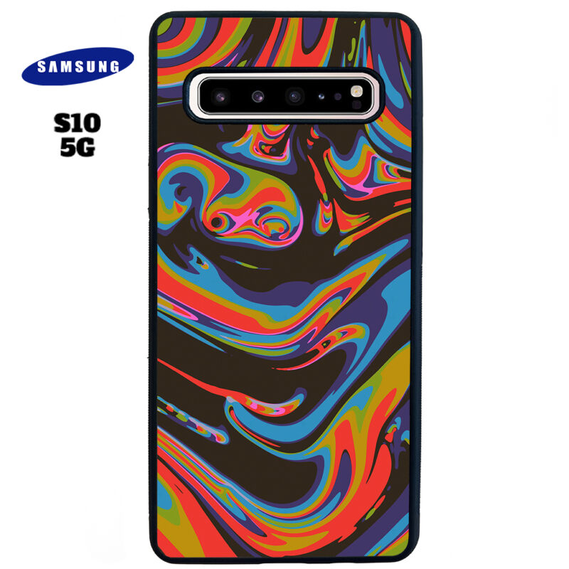Colourful Swirl Phone Case Samsung Galaxy S10 5G Phone Case Cover