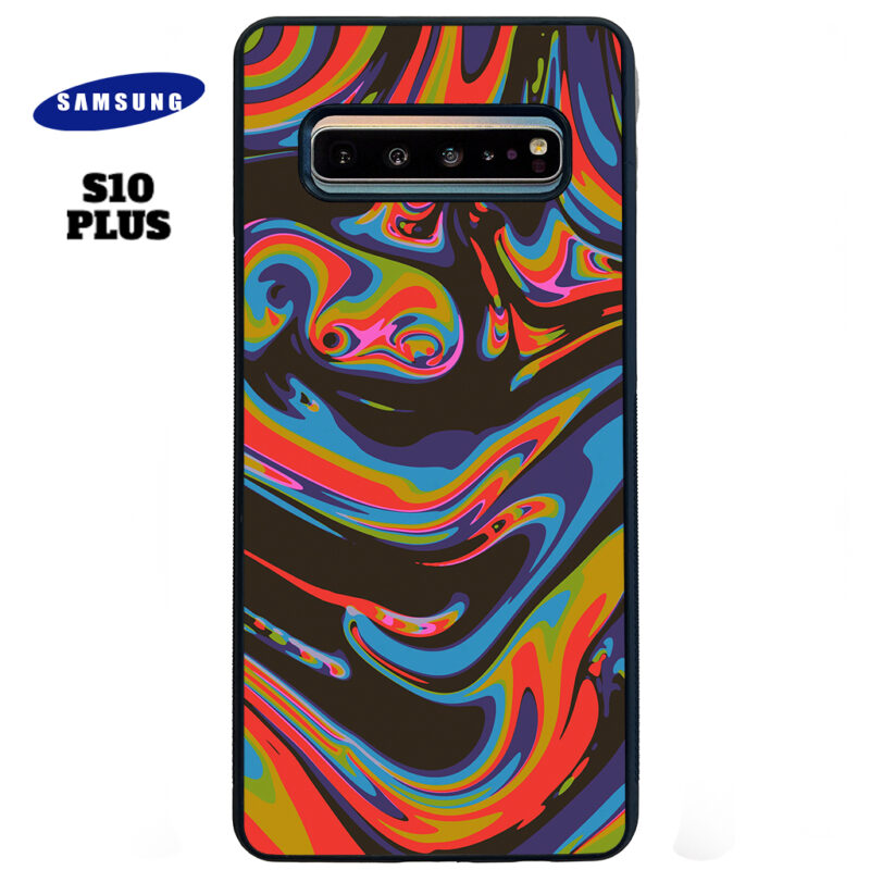 Colourful Swirl Phone Case Samsung Galaxy S10 Plus Phone Case Cover
