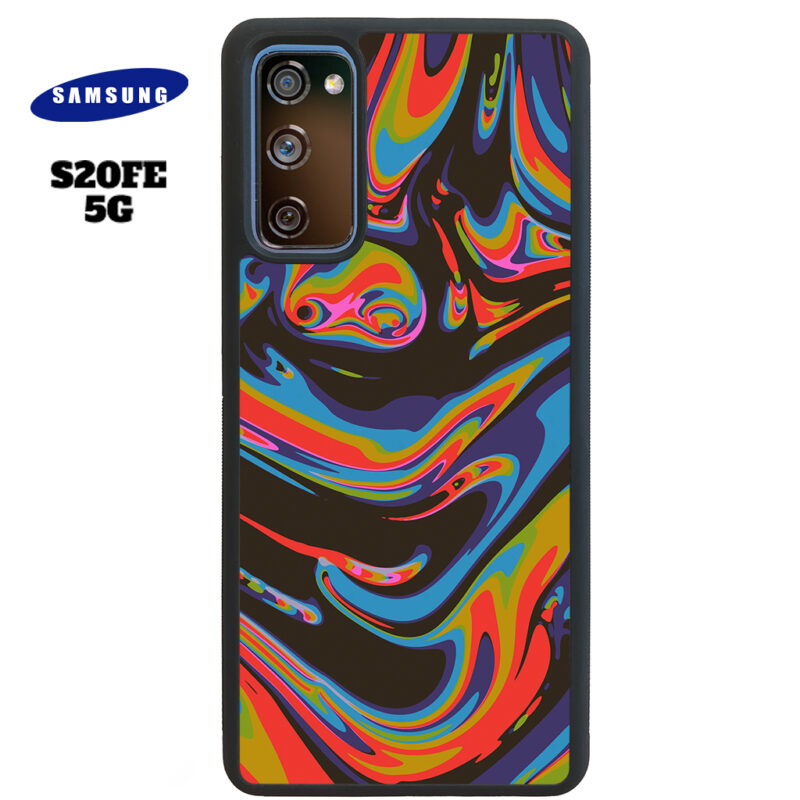 Colourful Swirl Phone Case Samsung Galaxy S20 FE 5G Phone Case Cover