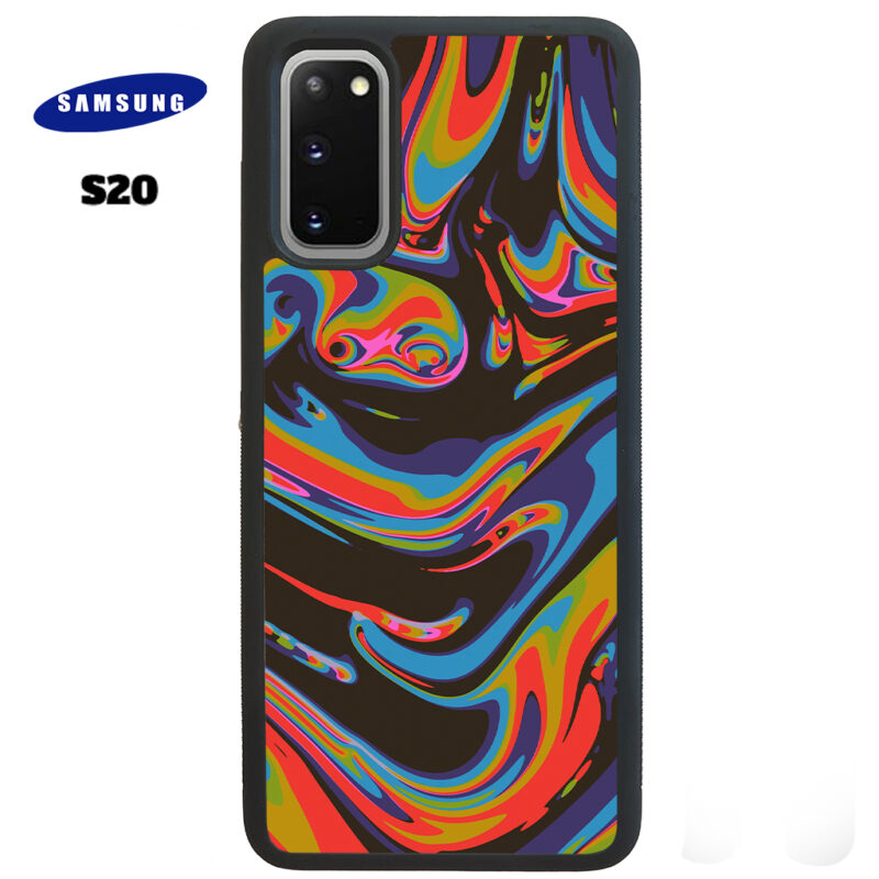 Colourful Swirl Phone Case Samsung Galaxy S20 Phone Case Cover